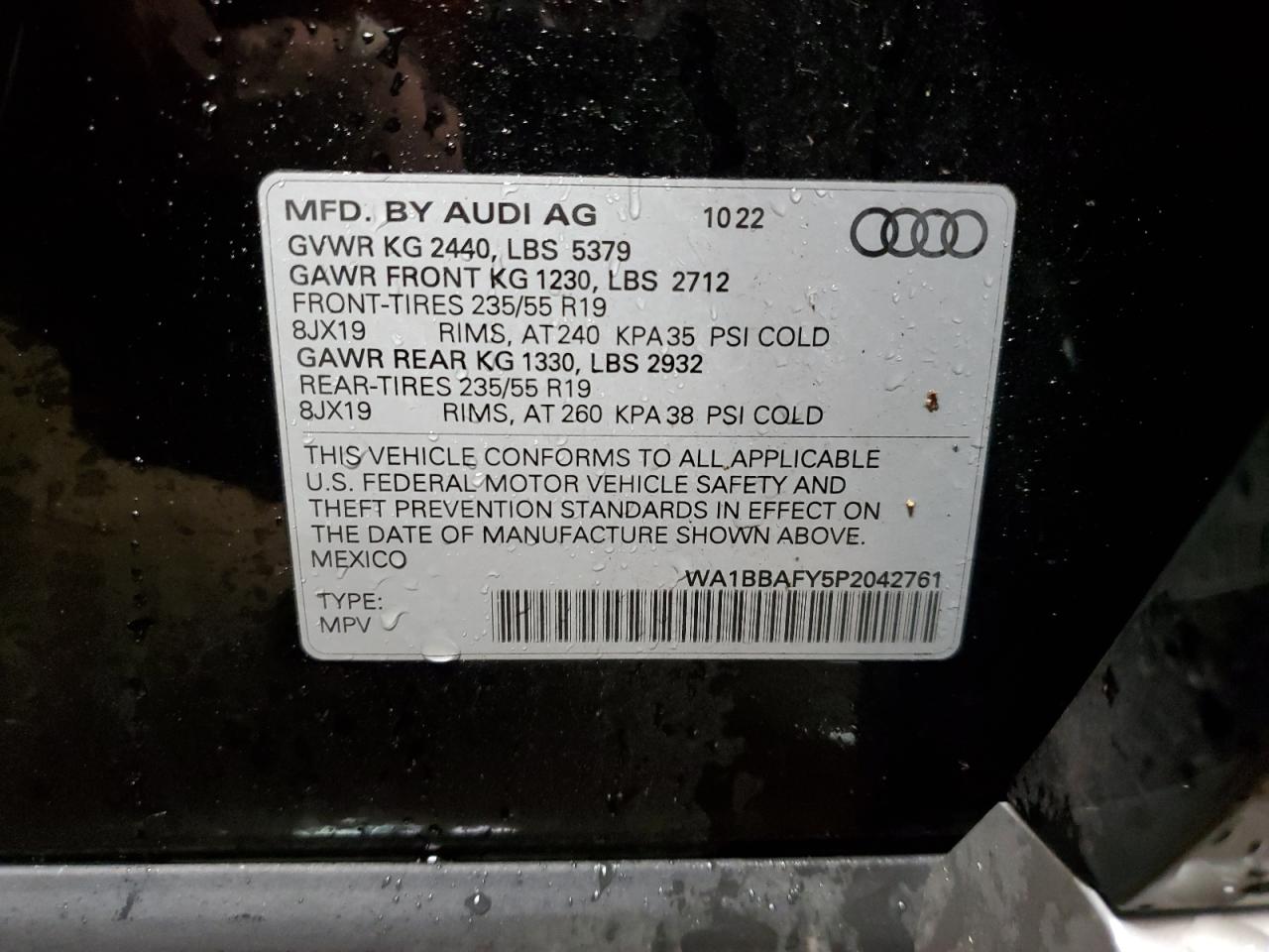 Автомобиль AUDI Q5 PREMIUM PLUS 2023 | GrandCar Автомобиль AUDI Q5 PREMIUM PLUS 2023 | GrandCar