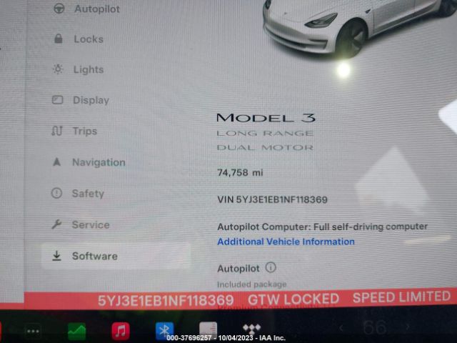 Автомобіль TESLA MODEL 3 LONG RANGE 2022 | GrandCar Автомобіль TESLA MODEL 3 LONG RANGE 2022 | GrandCar
