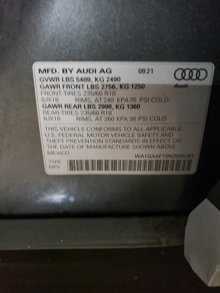 Автомобиль AUDI Q5 PREMIUM 45 2022 | GrandCar Автомобиль AUDI Q5 PREMIUM 45 2022 | GrandCar