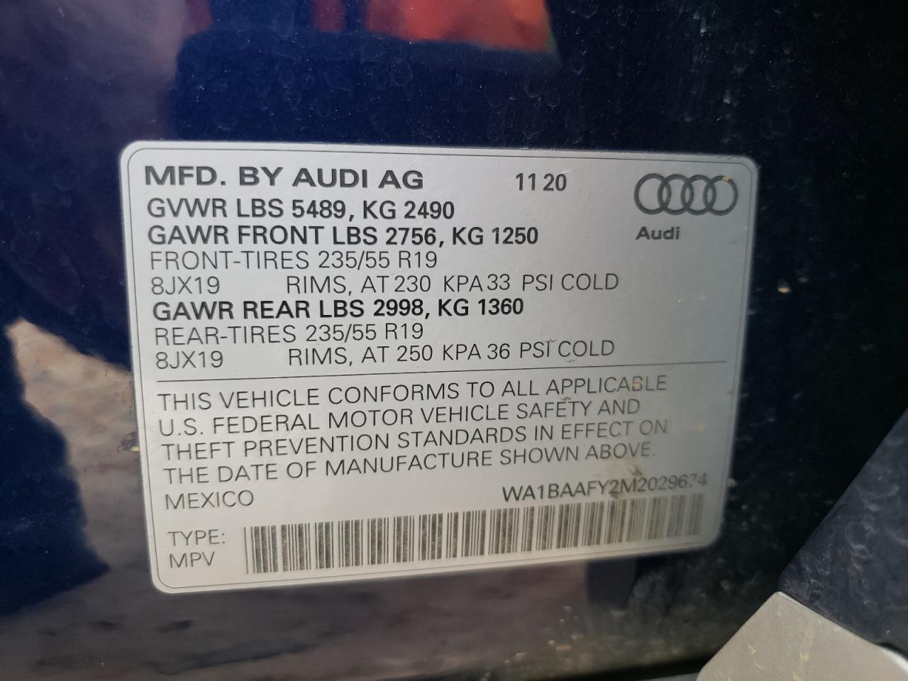 Автомобіль AUDI Q5 PREMIUM PLUS 2021 | GrandCar Автомобіль AUDI Q5 PREMIUM PLUS 2021 | GrandCar