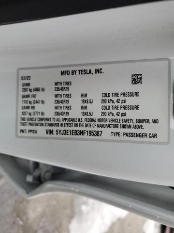 Автомобіль TESLA MODEL 3 2022 | GrandCar Автомобіль TESLA MODEL 3 2022 | GrandCar