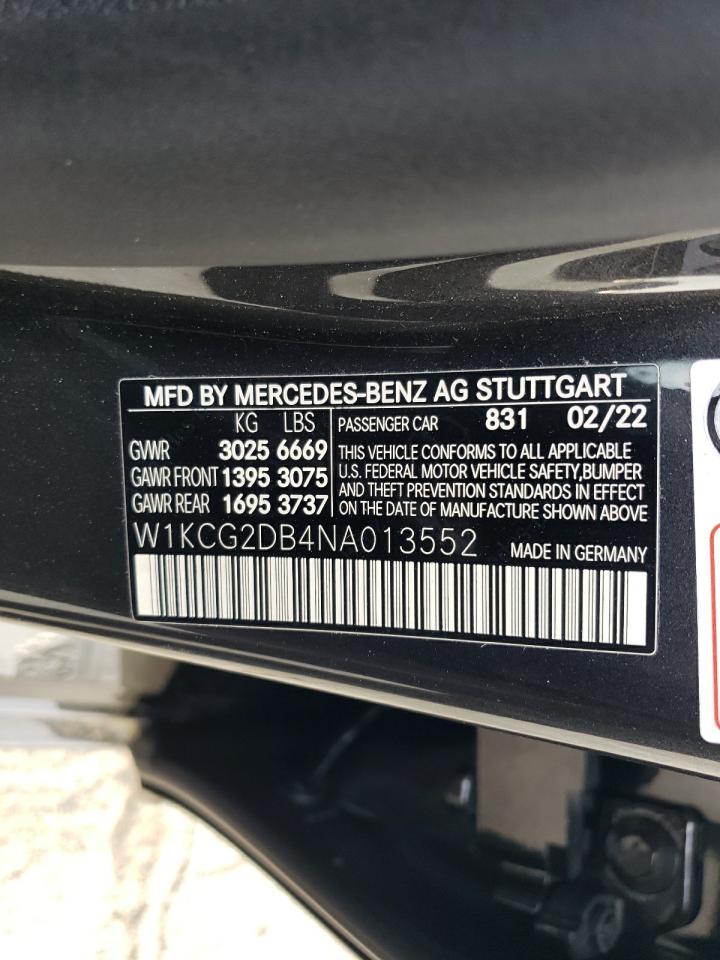 Автомобіль MERCEDES-BENZ EQS SEDAN 450+ 2022 | GrandCar Автомобіль MERCEDES-BENZ EQS SEDAN 450+ 2022 | GrandCar