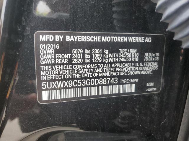 Автомобиль BMW X3 XDRIVE28I 2016 | GrandCar Автомобиль BMW X3 XDRIVE28I 2016 | GrandCar