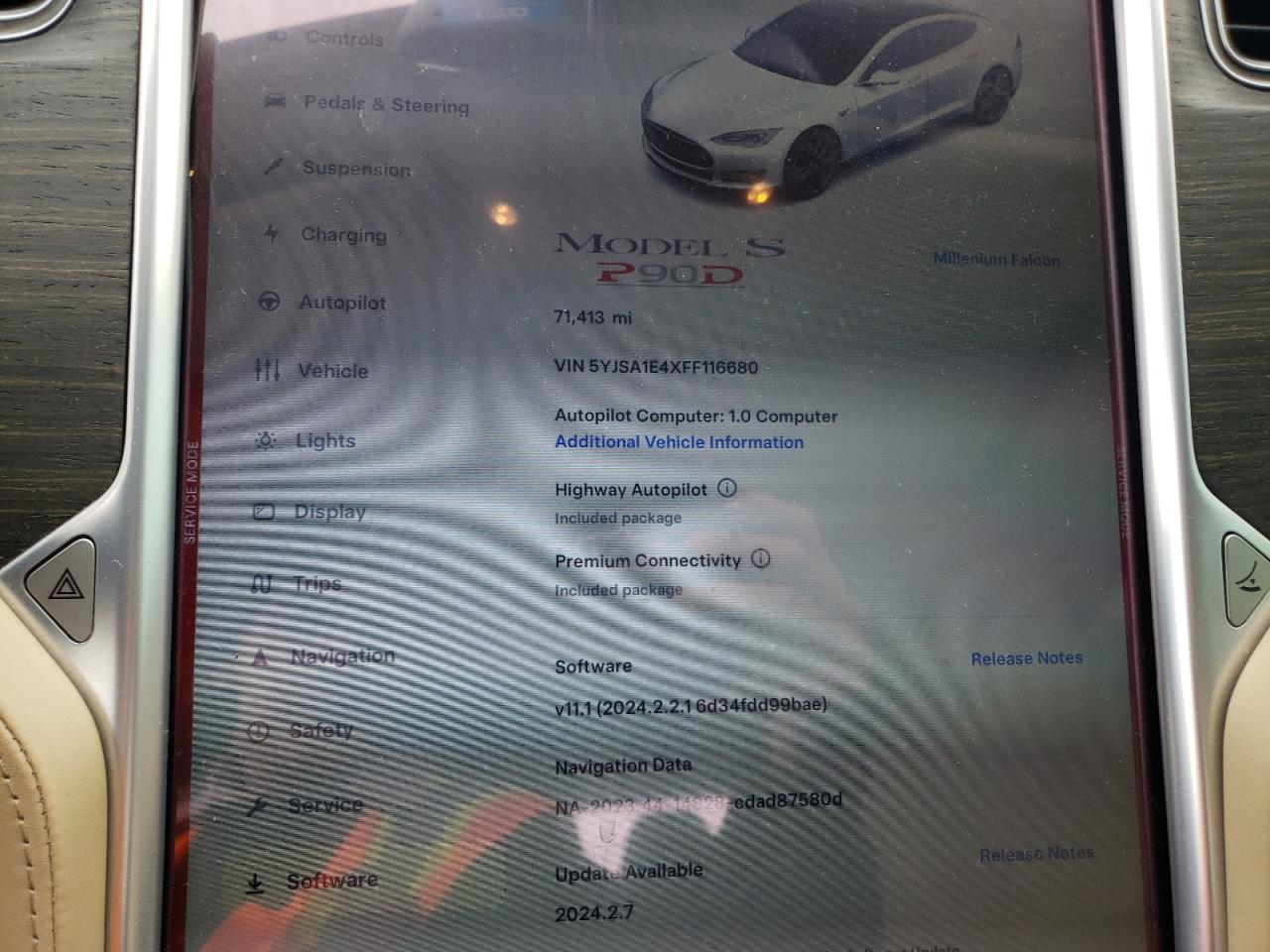 Автомобиль TESLA MODEL S 2015 | GrandCar Автомобиль TESLA MODEL S 2015 | GrandCar