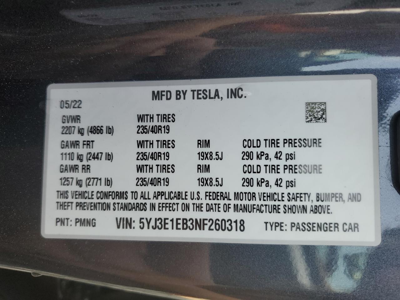 Автомобіль TESLA MODEL 3 2022 | GrandCar Автомобіль TESLA MODEL 3 2022 | GrandCar