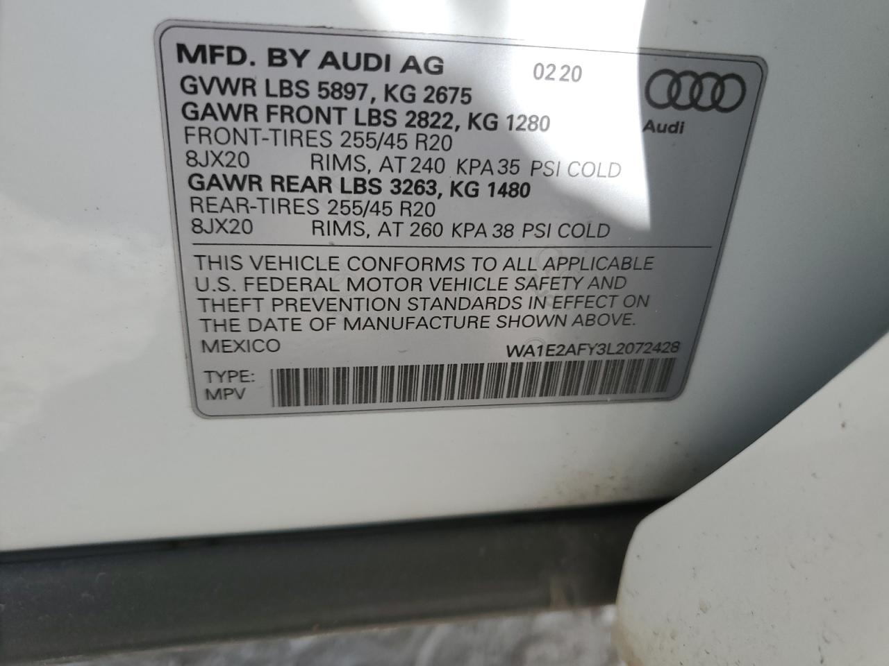 Автомобіль AUDI Q5 E PREMIUM PLUS 2020 | GrandCar Автомобіль AUDI Q5 E PREMIUM PLUS 2020 | GrandCar