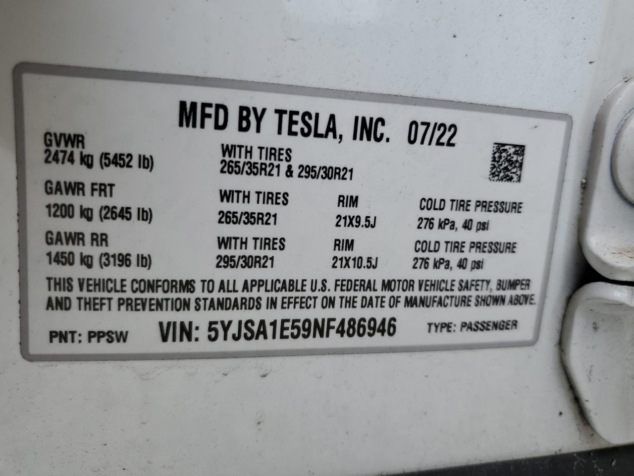 Автомобиль TESLA MODEL S 2022 | GrandCar Автомобиль TESLA MODEL S 2022 | GrandCar