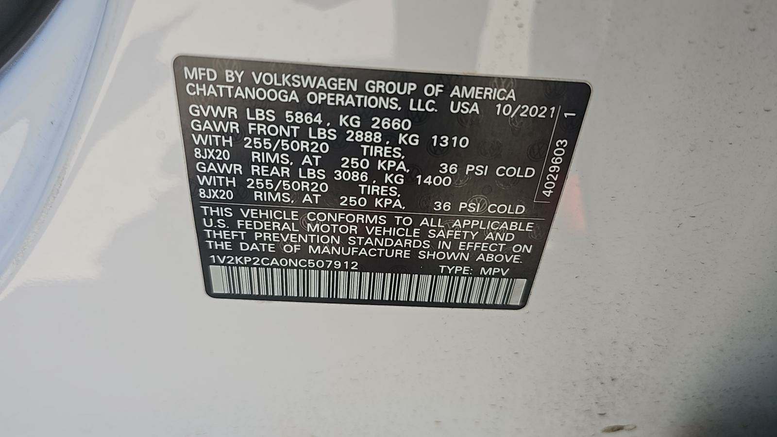 Автомобиль Volkswagen Atlas SE 2022 | GrandCar Автомобиль Volkswagen Atlas SE 2022 | GrandCar