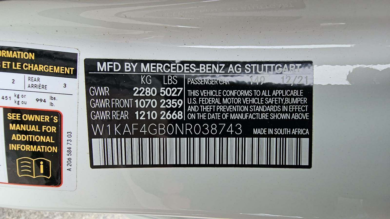 Автомобиль Mercedes-Benz C 300 2022 | GrandCar Автомобиль Mercedes-Benz C 300 2022 | GrandCar