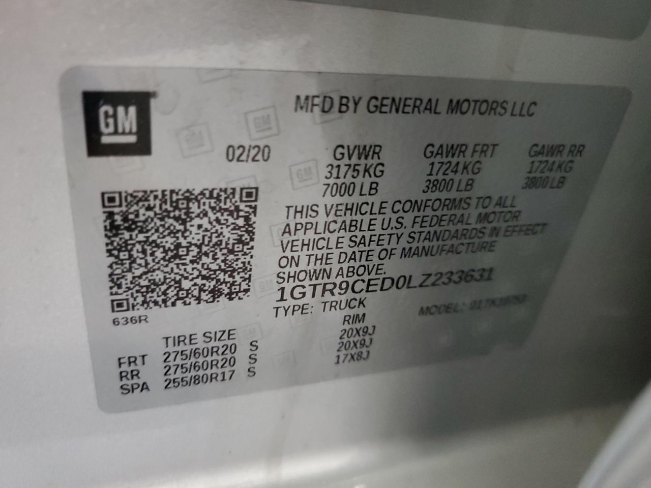 Автомобиль GMC SIERRA K1500 ELEVATION 2020 | GrandCar Автомобиль GMC SIERRA K1500 ELEVATION 2020 | GrandCar