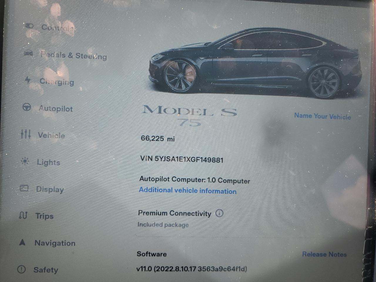 Автомобіль TESLA MODEL S 2016 | GrandCar Автомобіль TESLA MODEL S 2016 | GrandCar