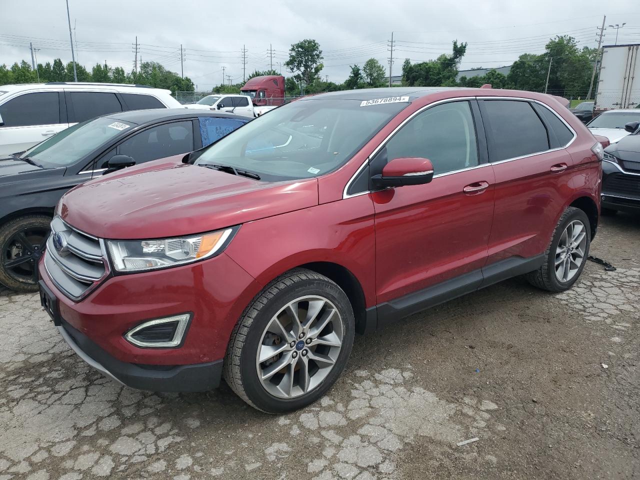 Автомобиль FORD EDGE TITANIUM 2017 | GrandCar