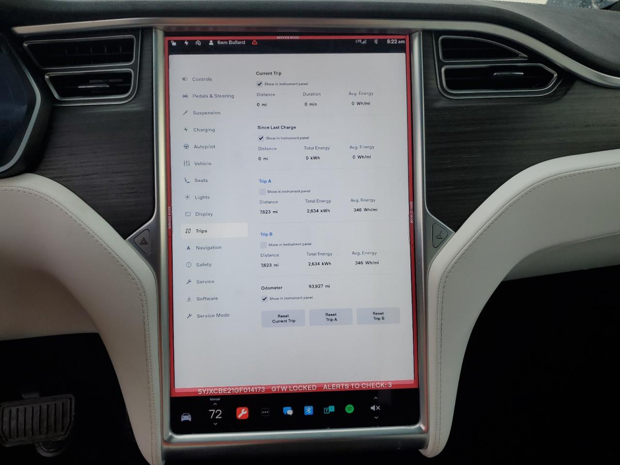 Автомобіль TESLA MODEL X 2016 | GrandCar Автомобіль TESLA MODEL X 2016 | GrandCar