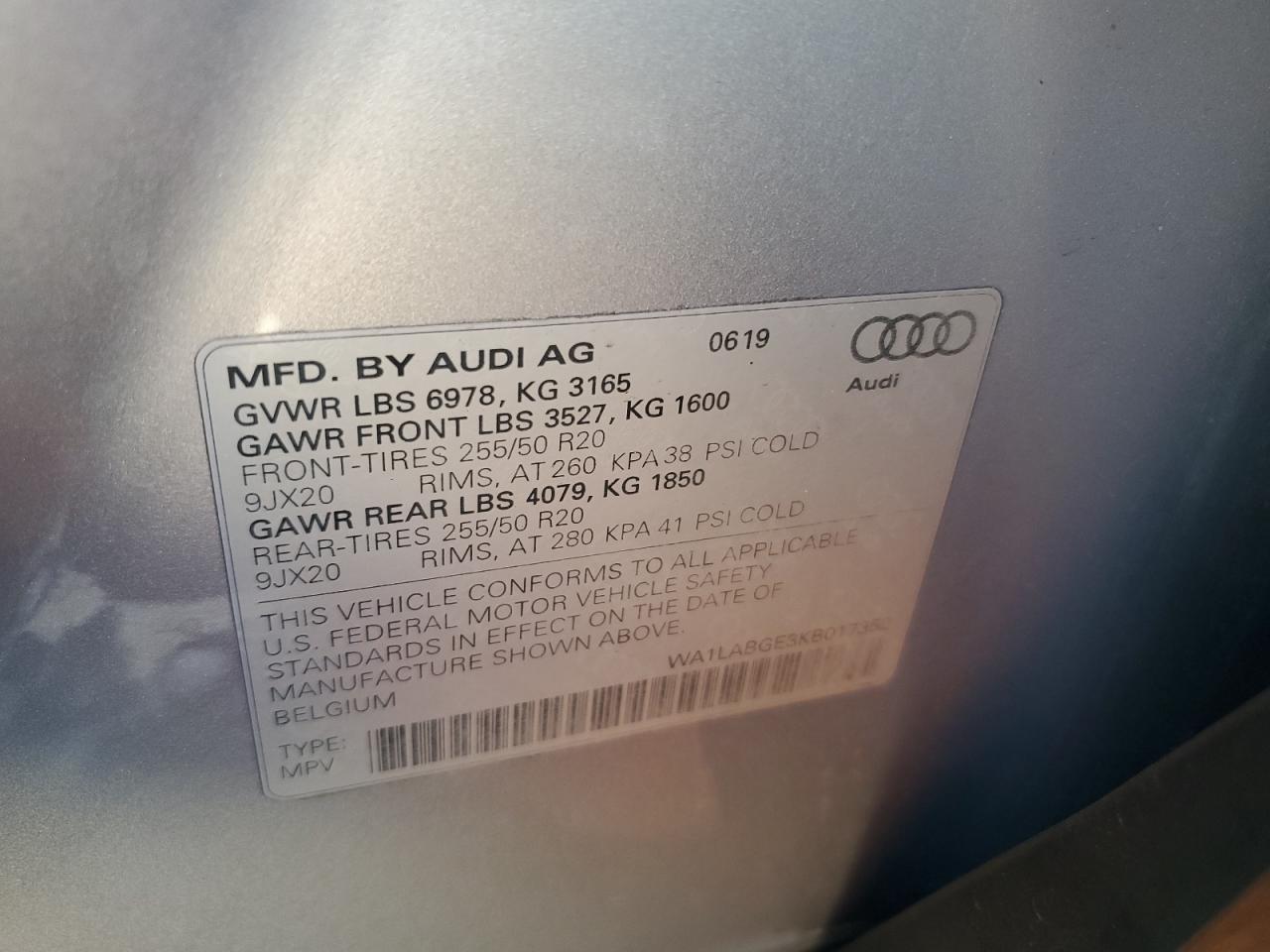 Автомобіль AUDI E-TRON PREMIUM PLUS 2019 | GrandCar Автомобіль AUDI E-TRON PREMIUM PLUS 2019 | GrandCar