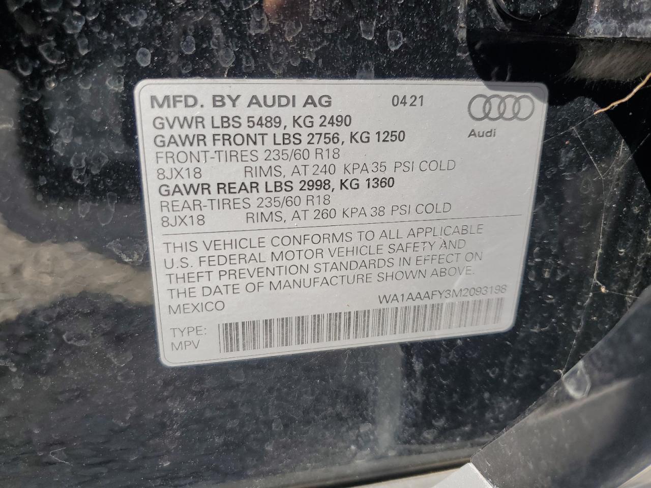 Автомобиль AUDI Q5 PREMIUM 2021 | GrandCar Автомобиль AUDI Q5 PREMIUM 2021 | GrandCar