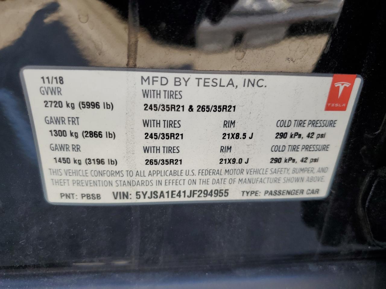 Автомобиль TESLA MODEL S 2018 | GrandCar Автомобиль TESLA MODEL S 2018 | GrandCar