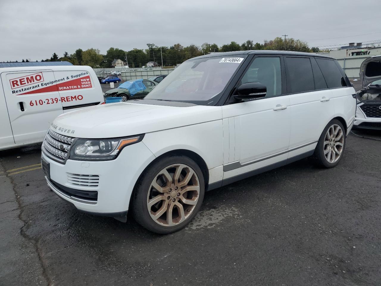 Автомобиль LAND ROVER RANGE ROVER HSE 2016 | GrandCar