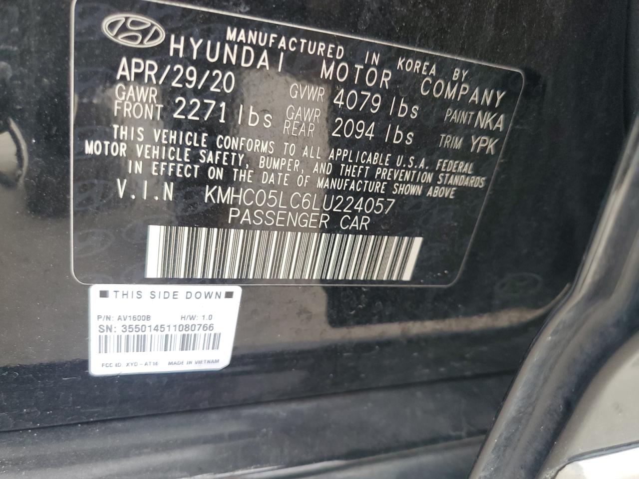 Автомобиль HYUNDAI IONIQ LIMITED 2020 | GrandCar Автомобиль HYUNDAI IONIQ LIMITED 2020 | GrandCar