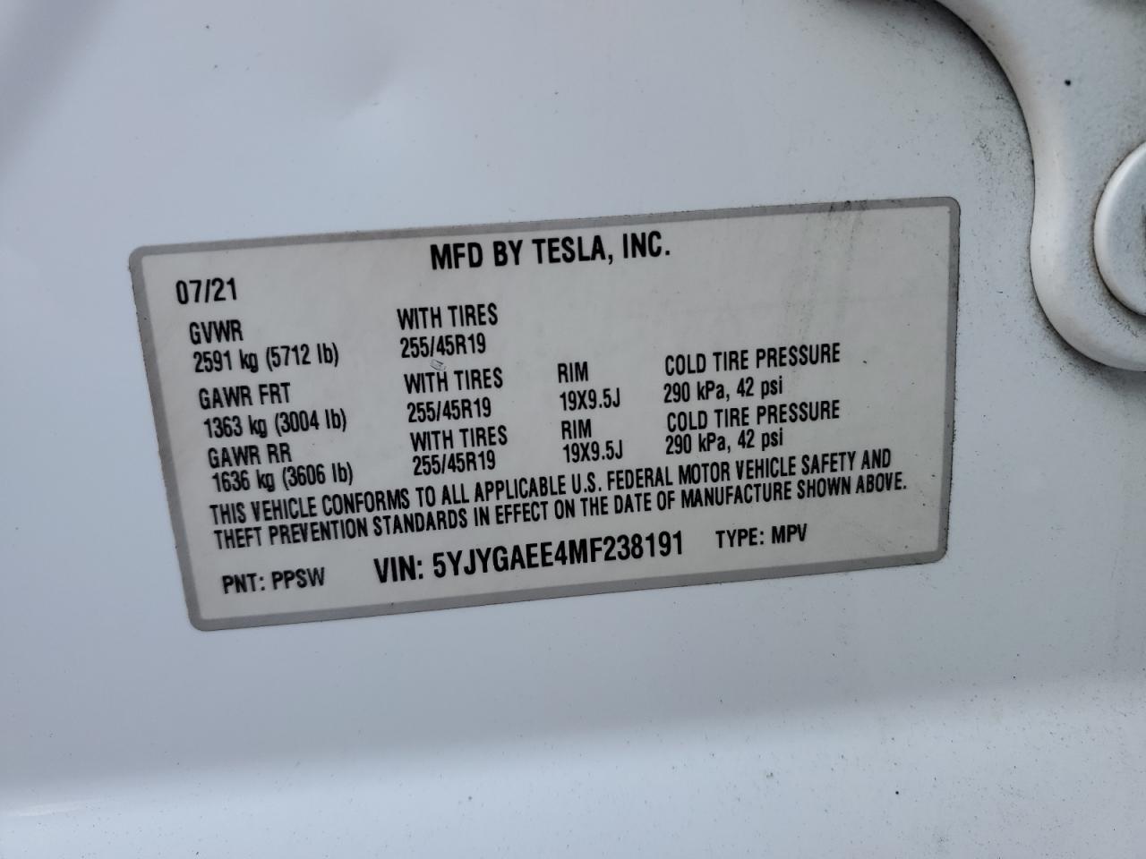 Автомобиль TESLA MODEL Y 2021 | GrandCar Автомобиль TESLA MODEL Y 2021 | GrandCar