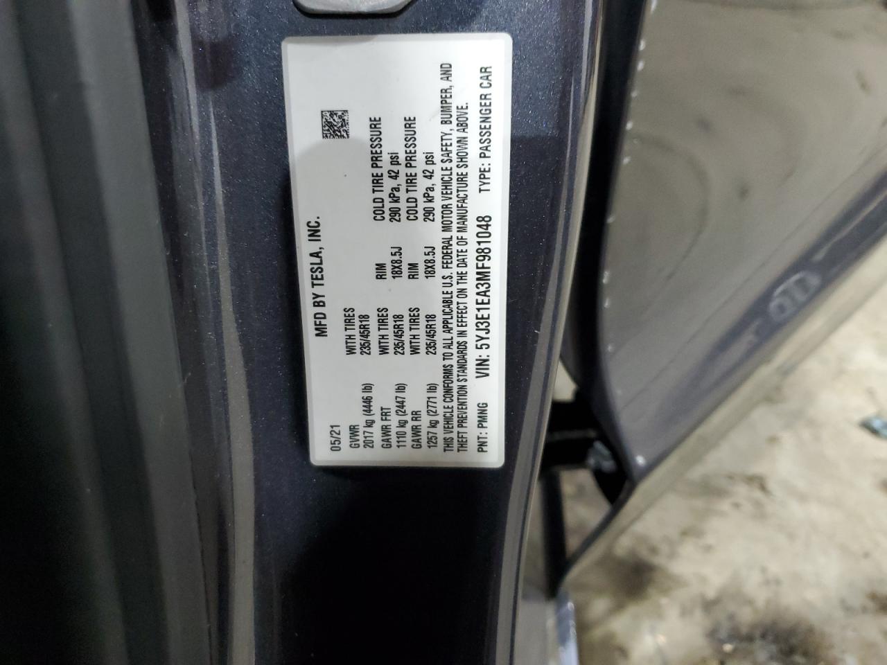Автомобіль TESLA MODEL 3 2021 | GrandCar Автомобіль TESLA MODEL 3 2021 | GrandCar