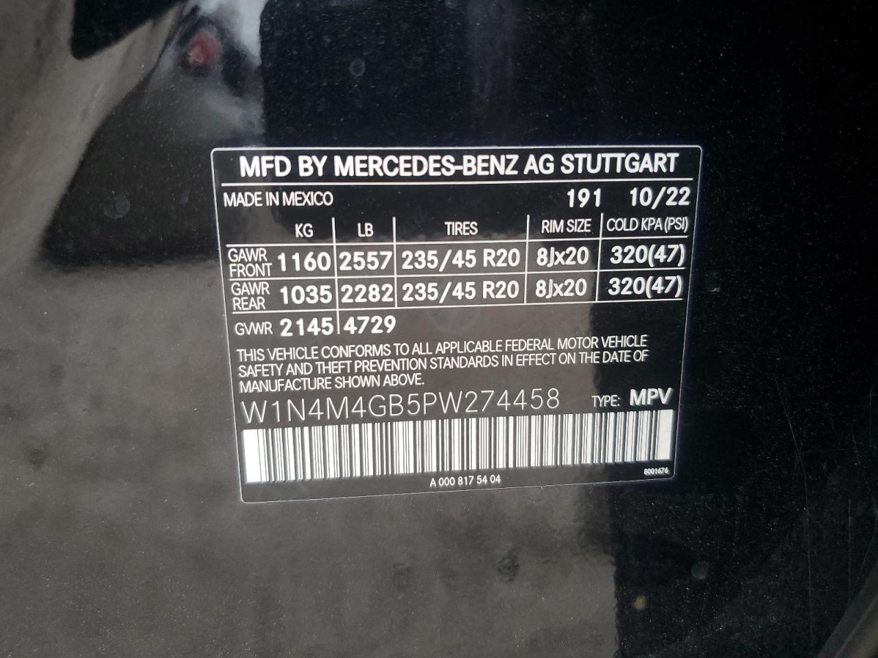 Автомобиль MERCEDES-BENZ GLB 250 2023 | GrandCar Автомобиль MERCEDES-BENZ GLB 250 2023 | GrandCar