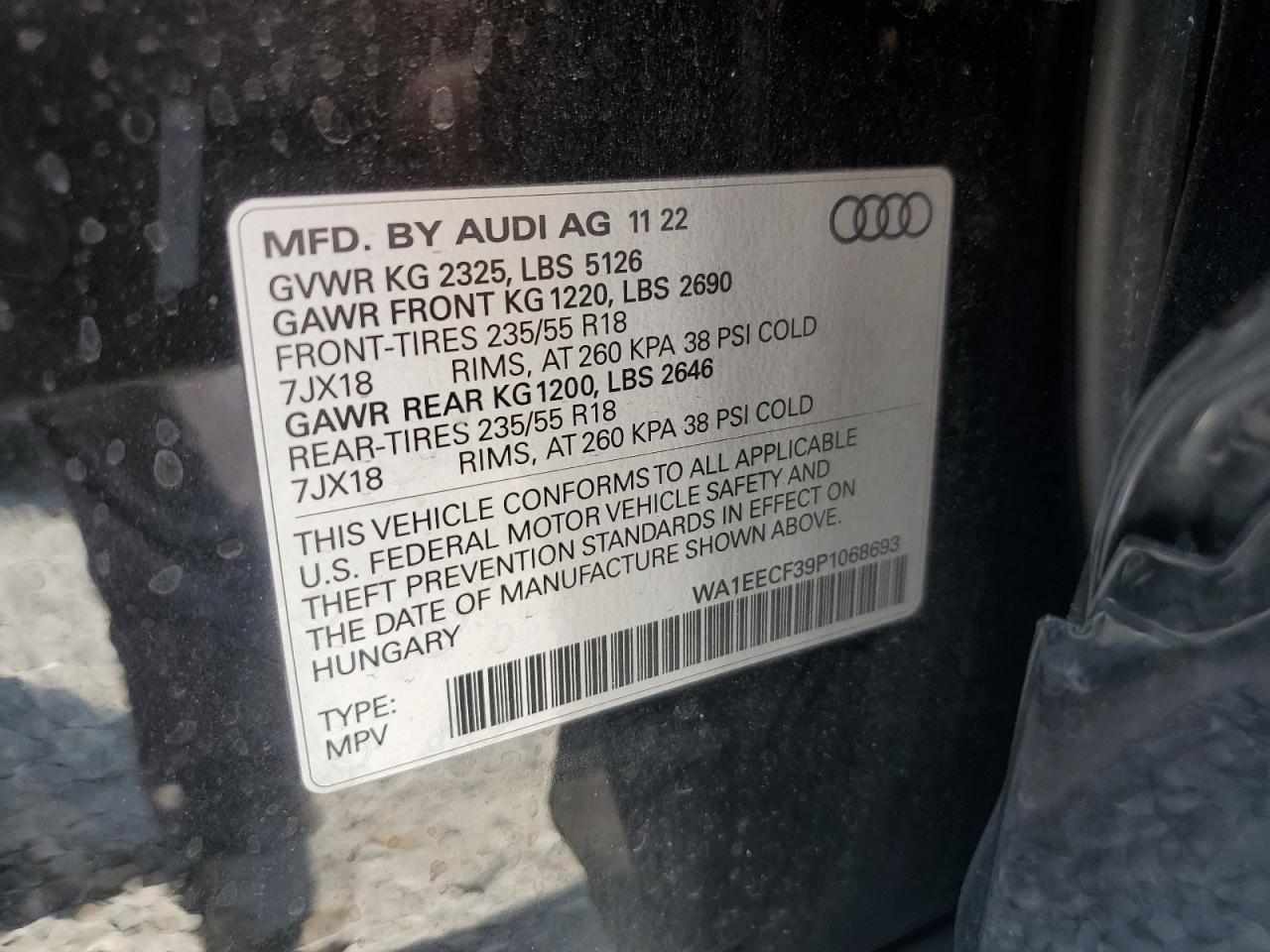 Автомобиль AUDI Q3 PREMIUM PLUS S LINE 45 2023 | GrandCar Автомобиль AUDI Q3 PREMIUM PLUS S LINE 45 2023 | GrandCar