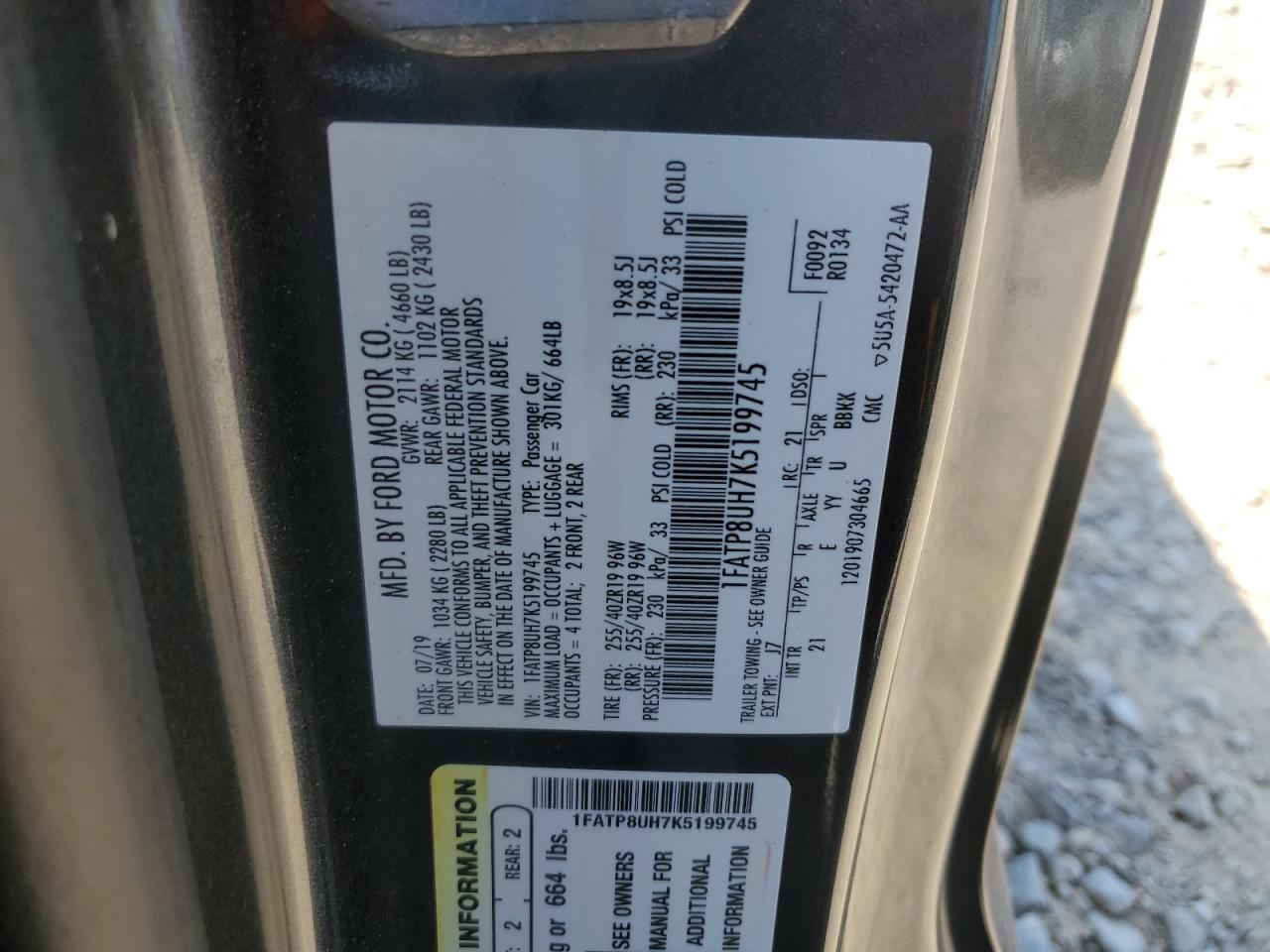 Автомобиль FORD MUSTANG 2019 | GrandCar Автомобиль FORD MUSTANG 2019 | GrandCar