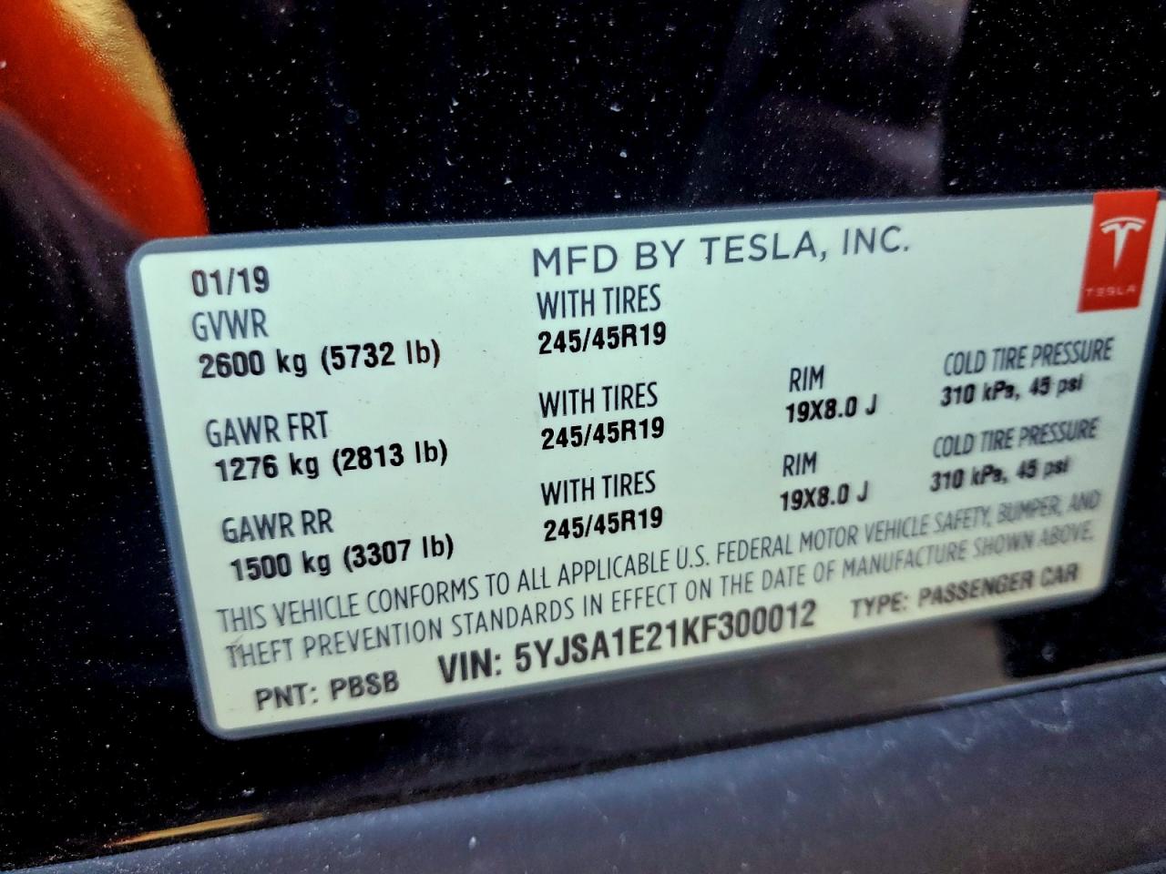 Автомобіль TESLA MODEL S 2019 | GrandCar Автомобіль TESLA MODEL S 2019 | GrandCar