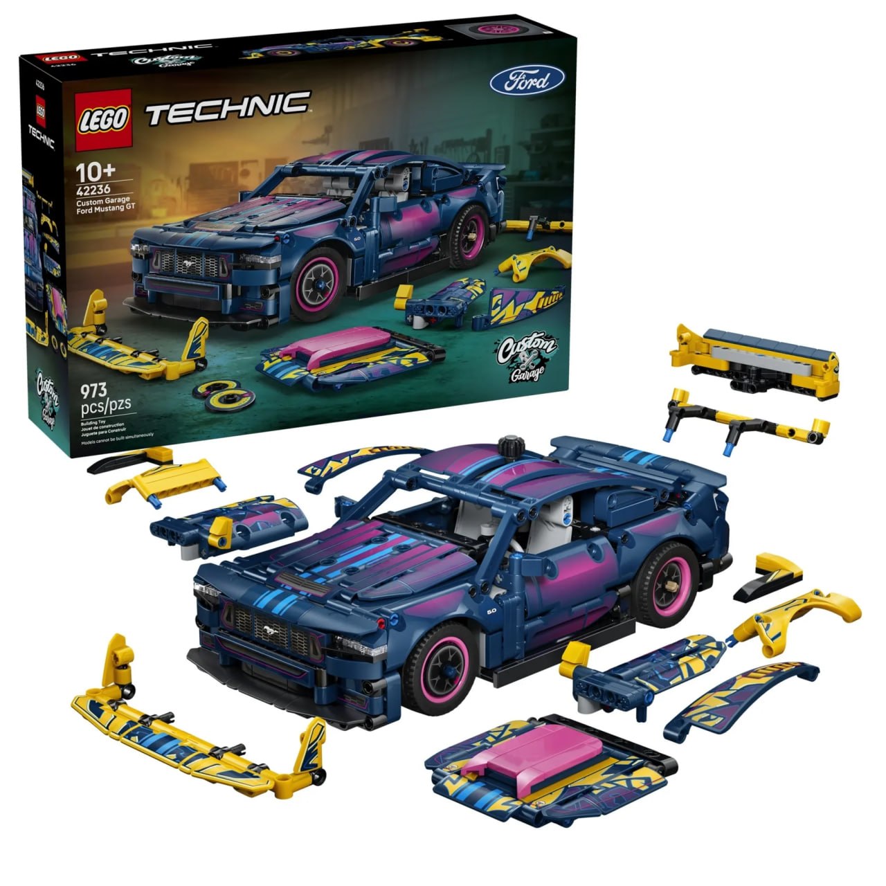 Автомобиль Lego Technic за  делает то, на что не способен Ford за К: новый must-have для фанатов Mustang | GrandCar